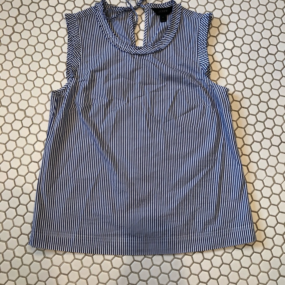 Jcrew tie back tank top
